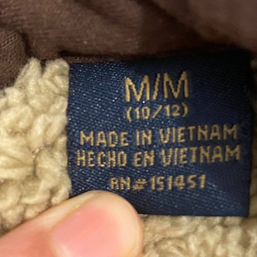 Freedom Foundry Sherpa Line Flannel Jacket Boy's Size M (10-12) - Picture 12 of 12